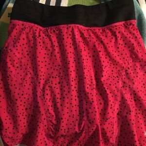 Red bubbly Go Longer Skirt by Skirt Sports